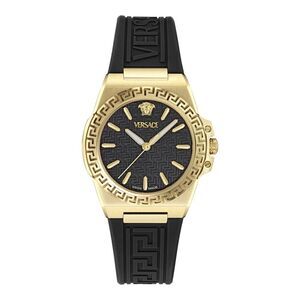 Versace Greca Reaction Silicone Watch Womens